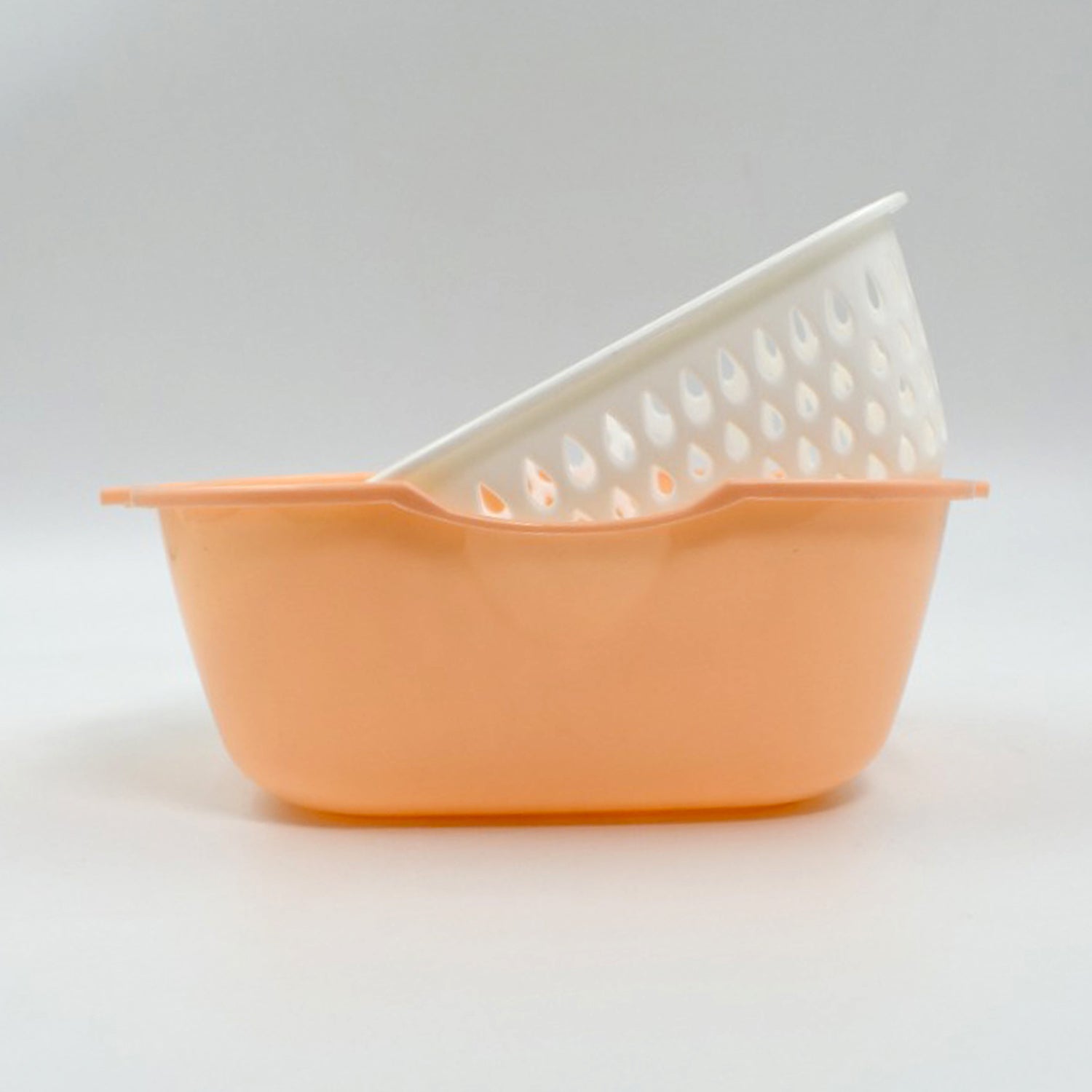 2785 2 In 1 Basket Strainer To Rinse Various Types Of Items Like Fruits, Vegetables Etc. DeoDap 2785 2 In 1 Basket Strainer To Rinse Various Types Of Items Like Fruits, Vegetables Etc. DeoDap